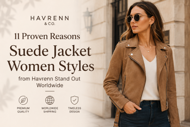 11 Proven Reasons Suede Jacket Women Styles from Havrenn Stand Out Worldwide